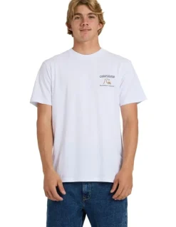 Quiksilver Retro Arch T-Shirt White