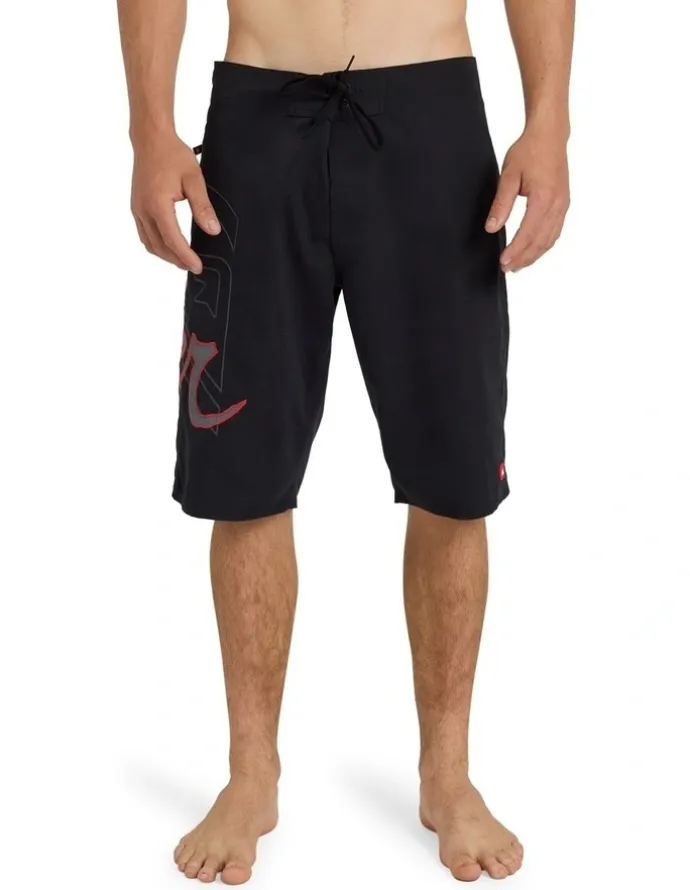 Quiksilver Scrawl 22 Boardshorts In Black