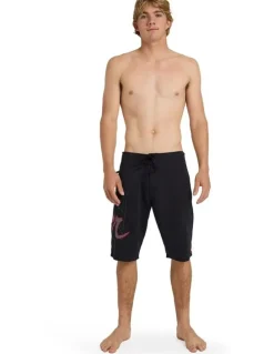 Quiksilver Scrawl 22 Boardshorts In Black