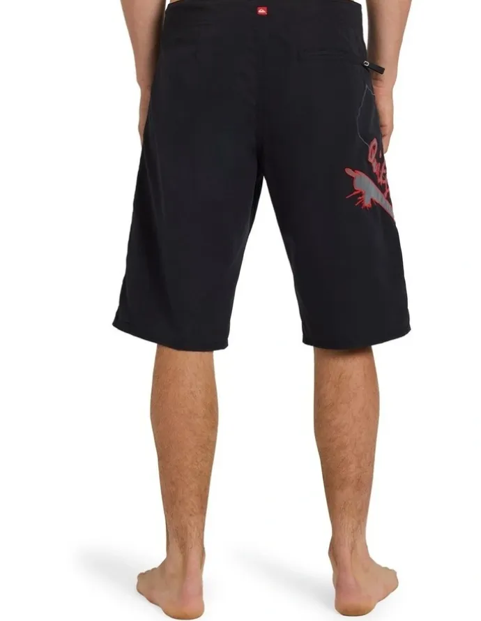 Quiksilver Scrawl 22 Boardshorts In Black