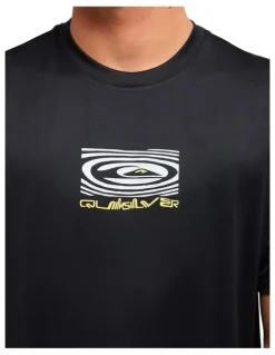 Quiksilver Sea Drip Surf Shirt in Black