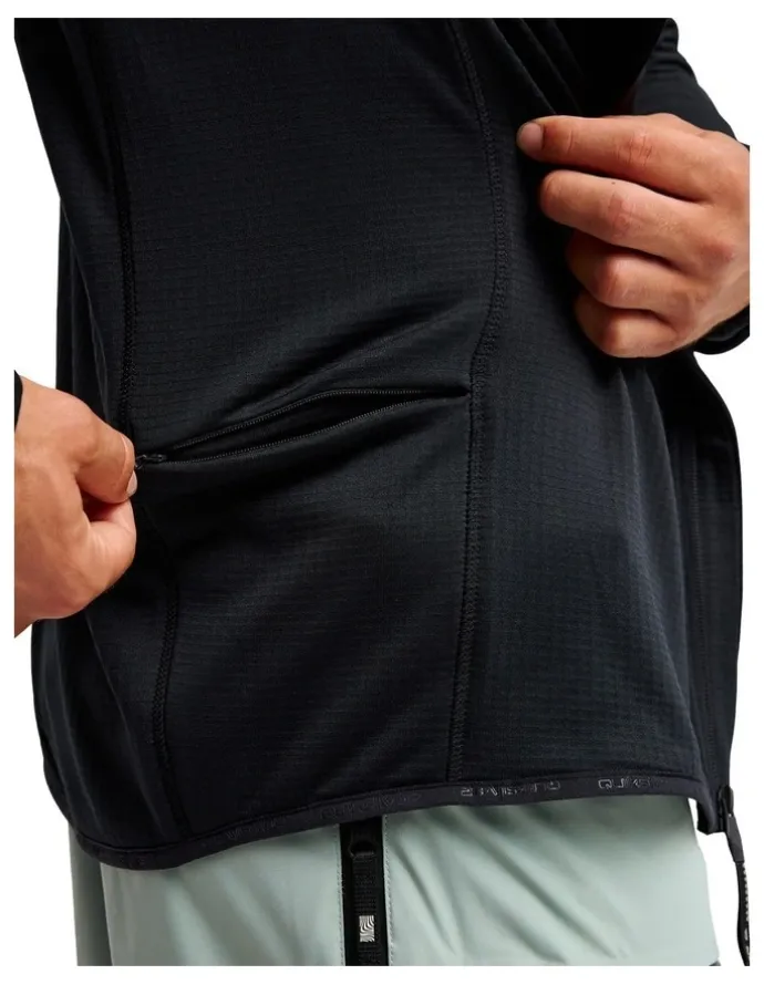 Quiksilver Steep Point Full Zip Fleece Black