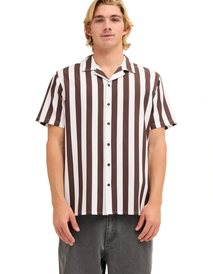 Quiksilver Sunbelt Short Sleeve Shirt Java