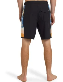 Quiksilver Surfsilk Arch 18 Boardshorts In Tarmac