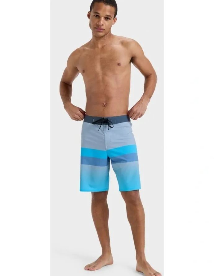 Quiksilver Surfsilk Straight 18 Boardshorts in Blue