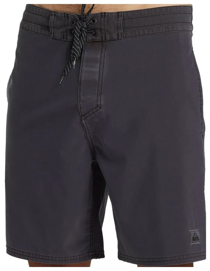 Quiksilver Surf Silk Street Trunk 18" Boardshorts in Black