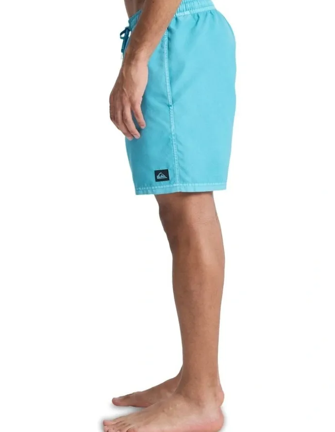 Quiksilver Surfwash 17 Inch Swim Shorts in Aqua Blue