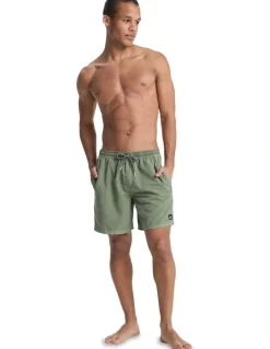 Quiksilver Surfwash 17 Inch Swim Shorts in Green