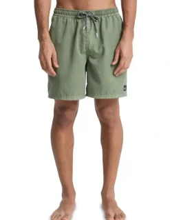 Quiksilver Surfwash 17 Inch Swim Shorts in Green