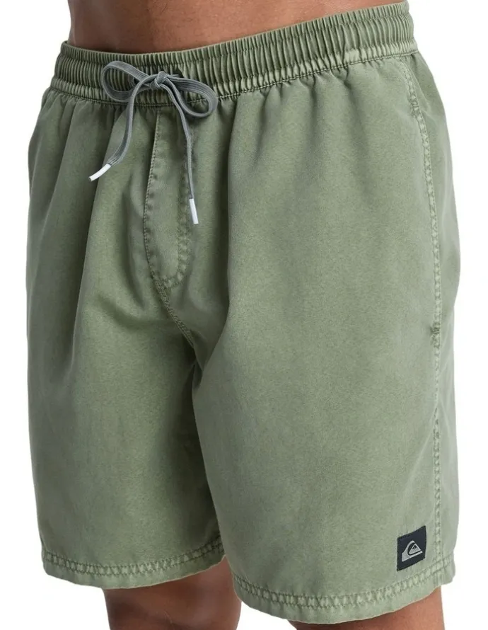 Quiksilver Surfwash 17 Inch Swim Shorts in Green