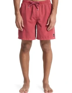 Quiksilver Surfwash 17 Swim Shorts Burnt Russet