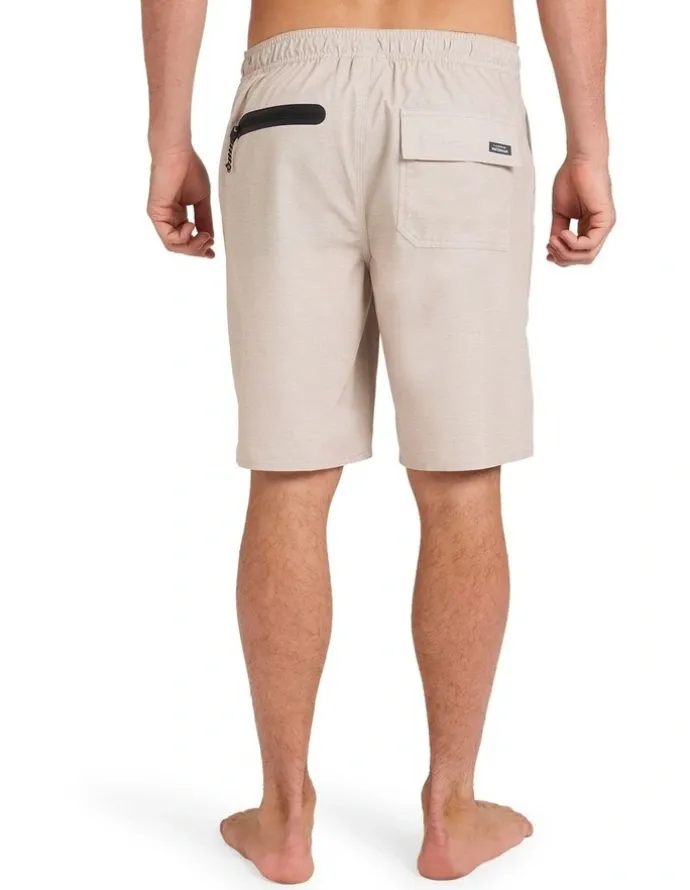 Quiksilver Suva Amphibian Hybrid Shorts 20 Inch in Grey