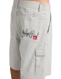 Quiksilver 04S 21 Walkshorts Grey Violet