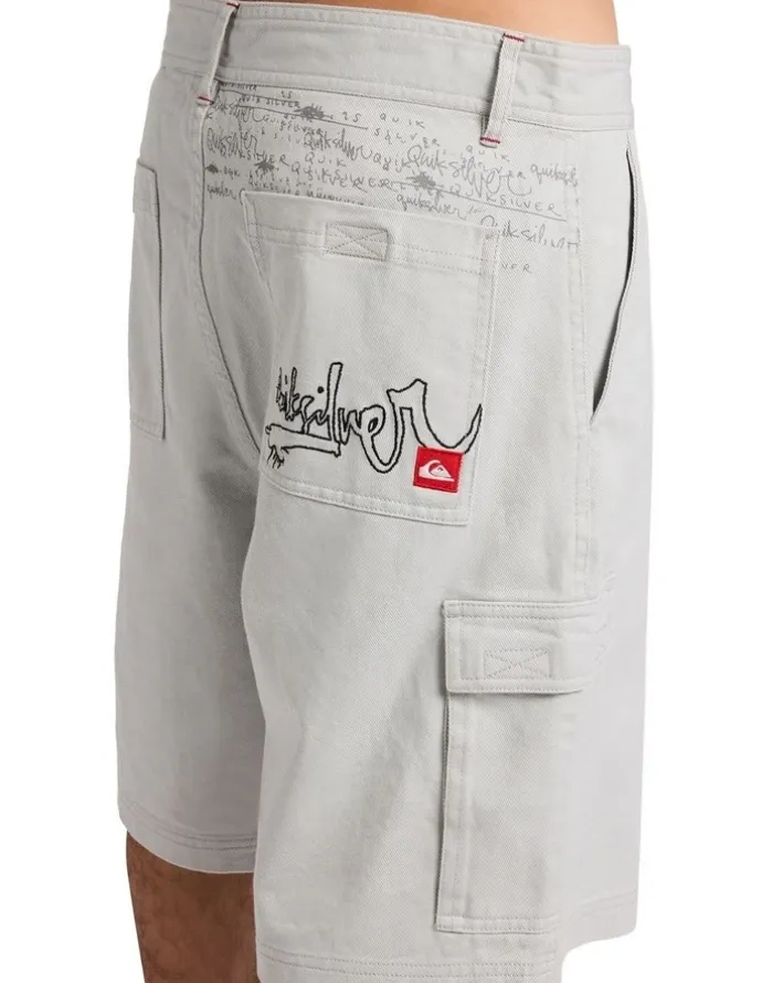 Quiksilver 04S 21 Walkshorts Grey Violet