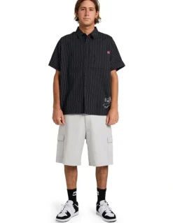 Quiksilver 04S 21 Walkshorts Grey Violet