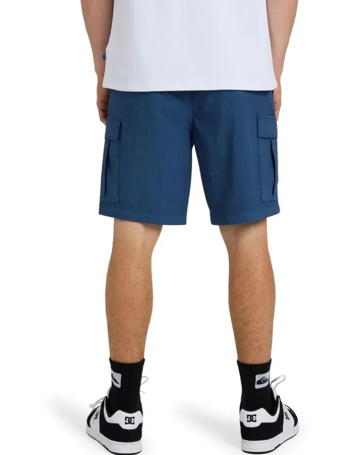 Quiksilver Taxer Surfwash Amphibian 19 Hybrid Shorts Dark Denim