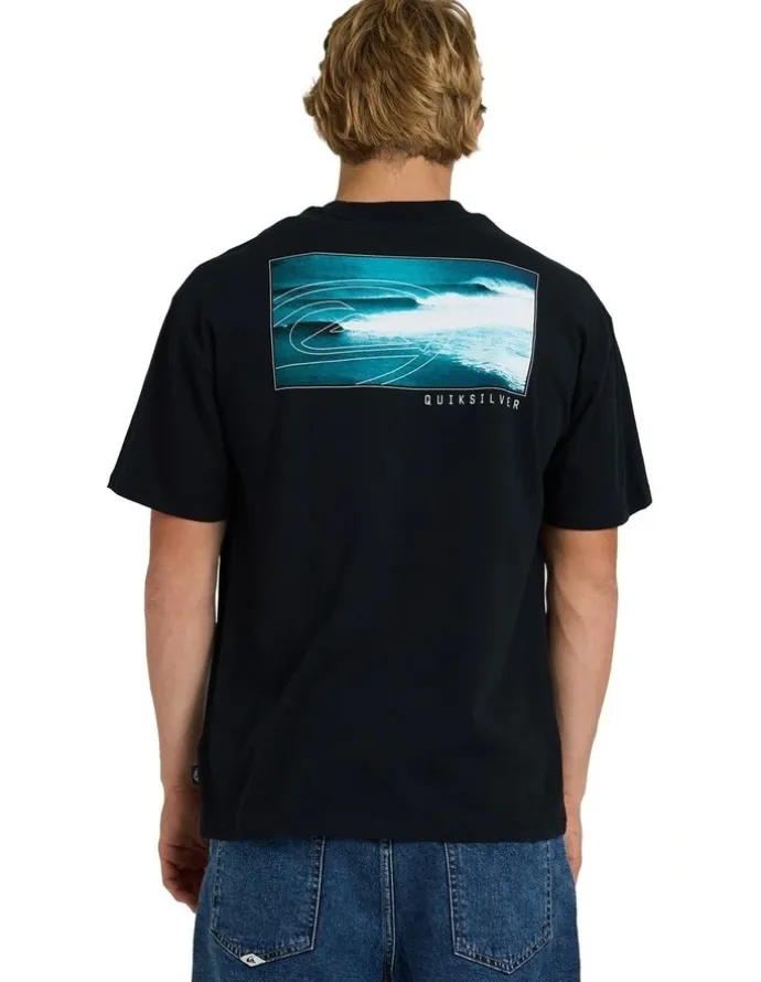 Quiksilver The Oversized Bowl T-Shirt Black