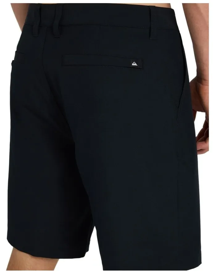 Quiksilver Union Amphibian 20 Hybrid Shorts In Black