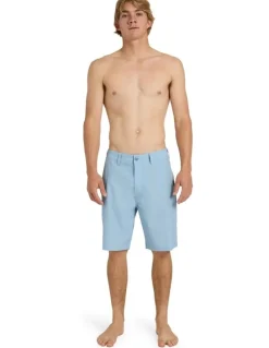 Quiksilver Union Amphibian 20 Hybrid Shorts In Blue Fog