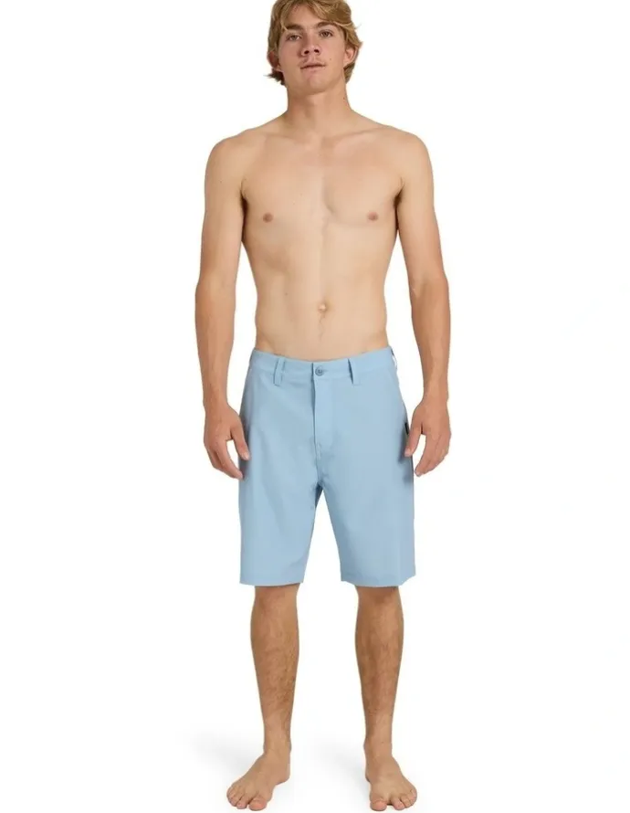 Quiksilver Union Amphibian 20 Hybrid Shorts In Blue Fog