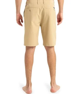 Quiksilver Union Amphibian 20 inch Hybrid Shorts in Khaki