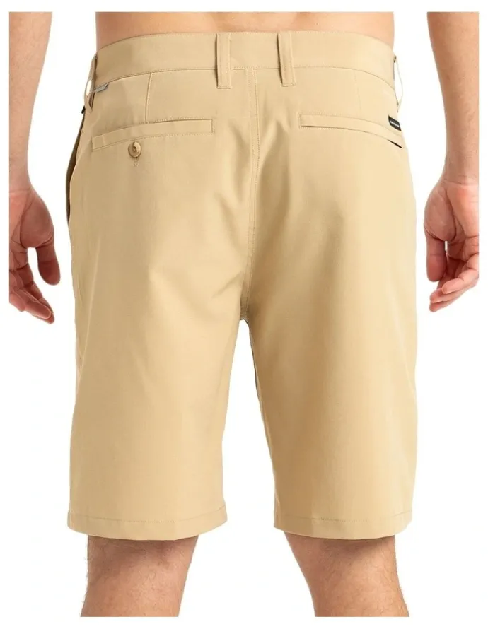 Quiksilver Union Amphibian 20 inch Hybrid Shorts in Khaki