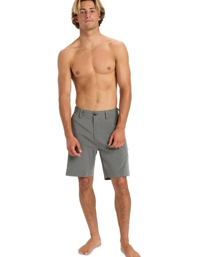 Quiksilver Union Heather Amph Swimshorts 19 Inch in Grey
