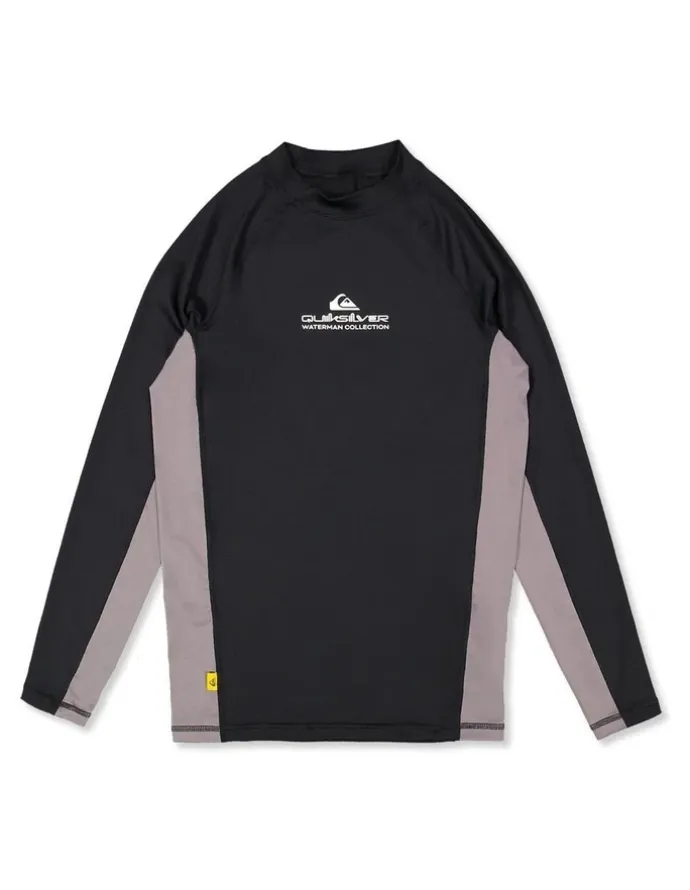 Quiksilver UV Long Sleeve Rashguard In Black