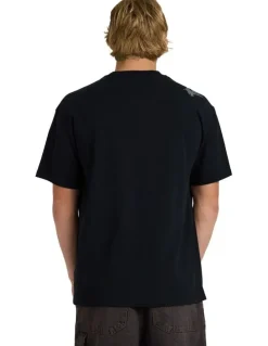 Quiksilver YG Scrawled Oversized T-Shirt Black