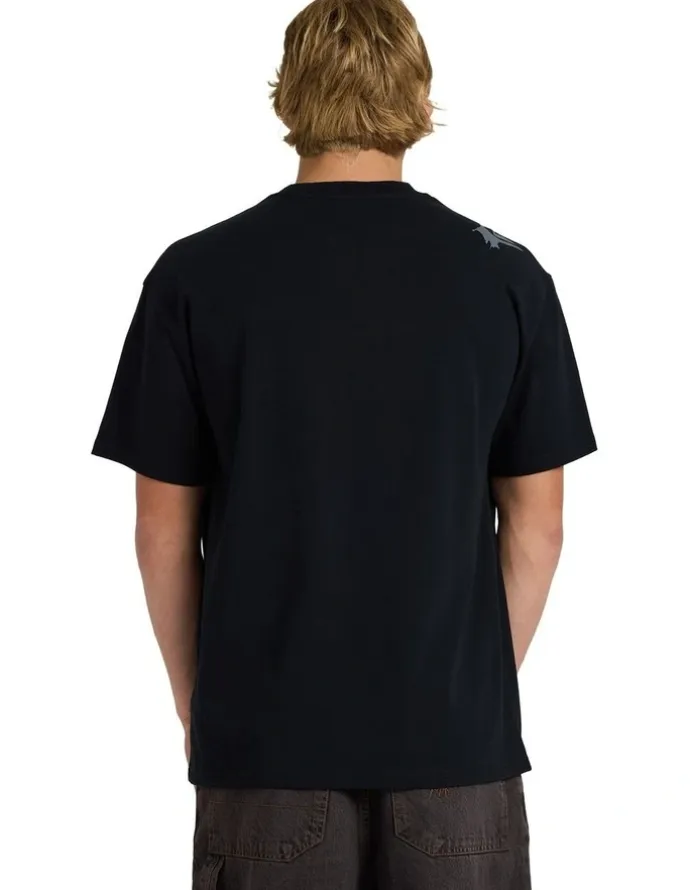 Quiksilver YG Scrawled Oversized T-Shirt Black