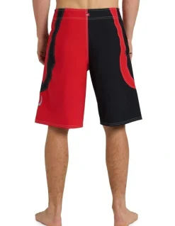 Quiksilver YG Surfsilk Interceptor 21 Inch Boardshorts in Red