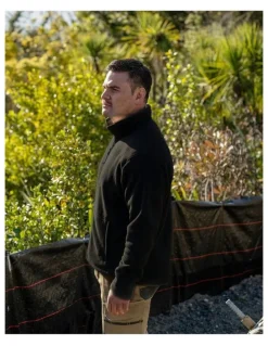 Rainbird Lumber Ultra Warm Fleece Jacket in Black
