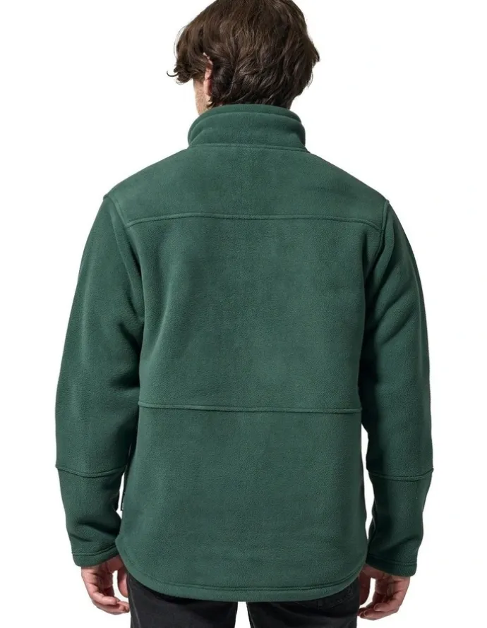 Rainbird Lumber Ultra Warm Fleece Jacket in Dark Green