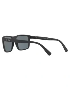 Ralph Lauren PH4133 Black Polarised Sunglasses