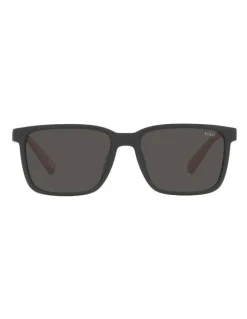 Ralph Lauren 0PH4189U Sunglasses in Matte Black
