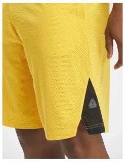 Reebok Atr Hoopwear Short In Fierce Gold