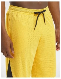Reebok Atr Hoopwear Short In Fierce Gold