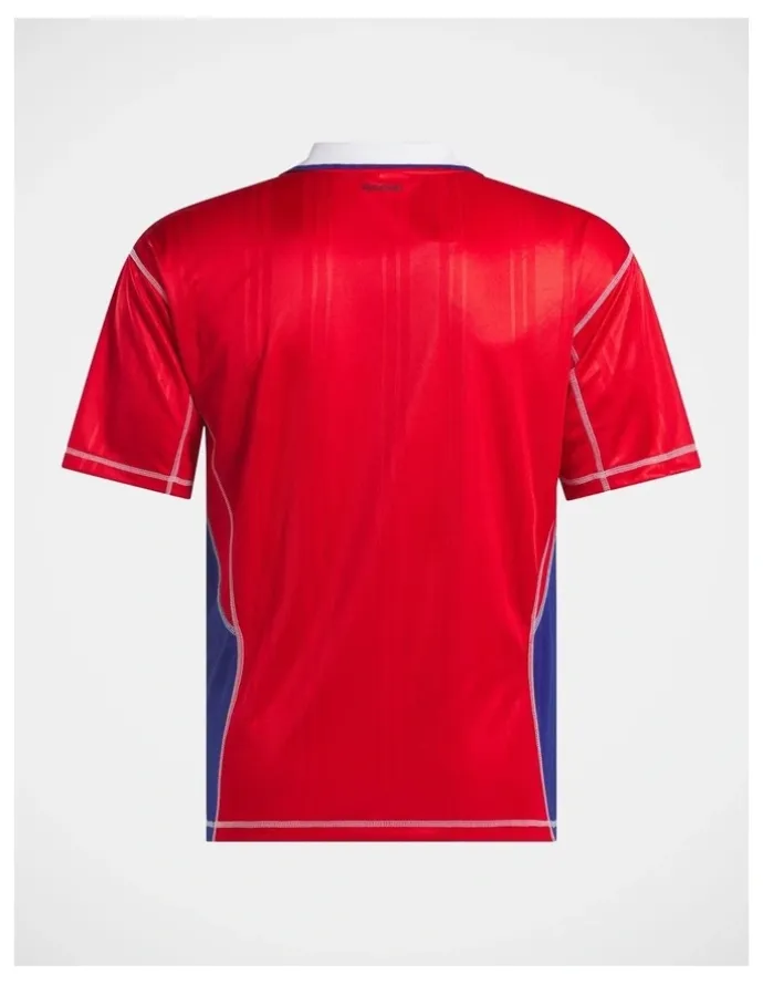 Reebok Obey Jersey Tops In Vector Red