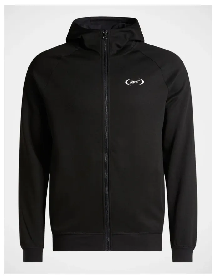 Reebok Reebok Hoopwear Full Zip In Black