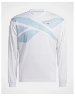 Reebok RI Cross Check Longsleeve Jersey in White