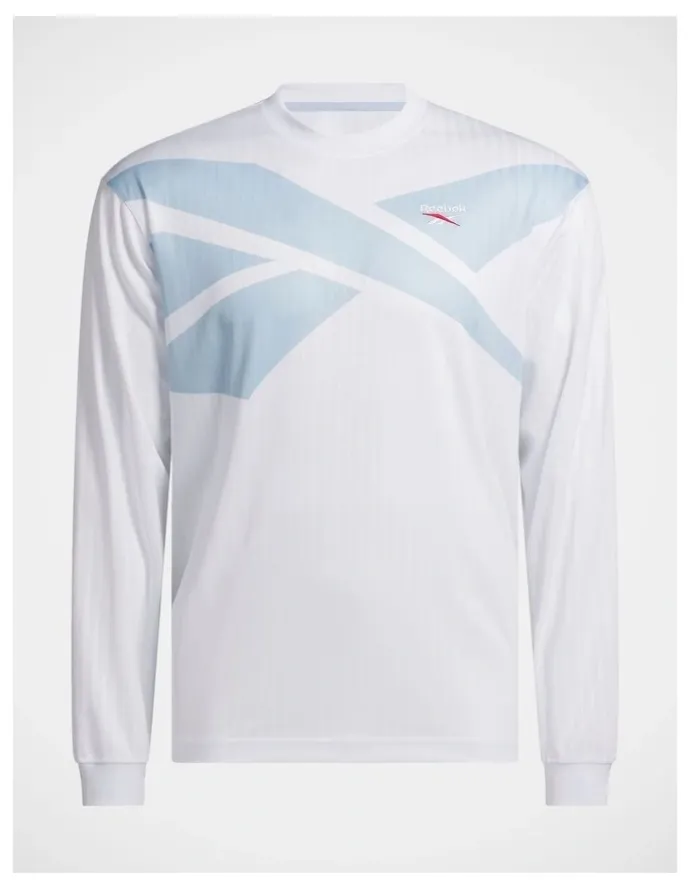 Reebok RI Cross Check Longsleeve Jersey in White