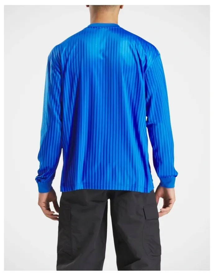 Reebok Ri Cross Check Longsleeve Jersey In Optimum Blue
