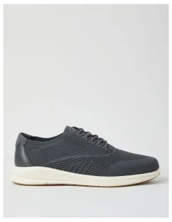 Regatta Bradley Knit Sneaker in Charcoal
