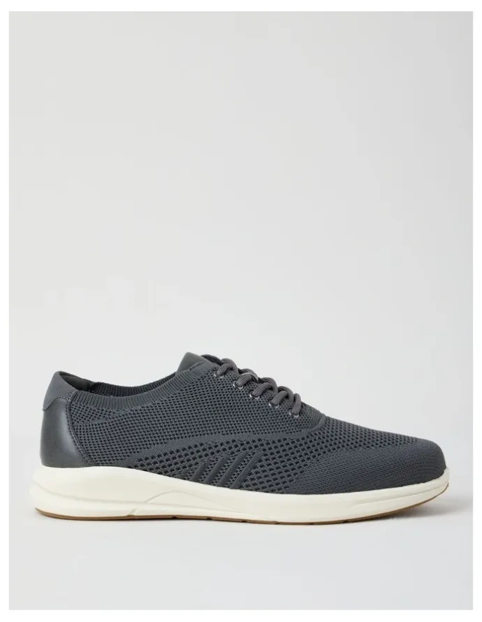 Regatta Bradley Knit Sneaker in Charcoal