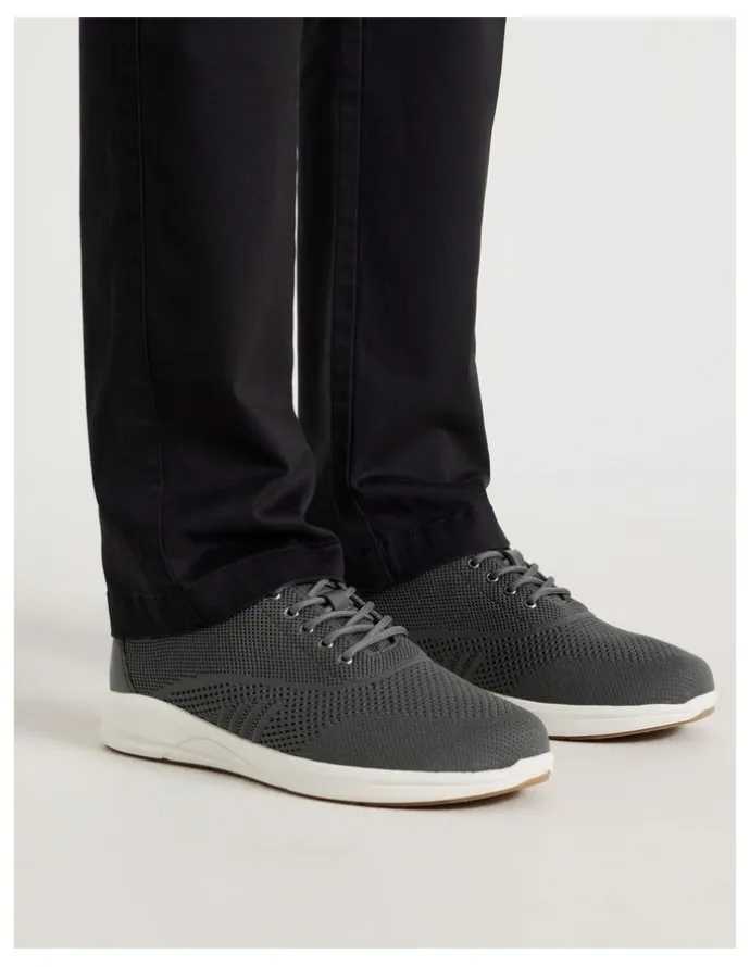 Regatta Bradley Knit Sneaker in Charcoal