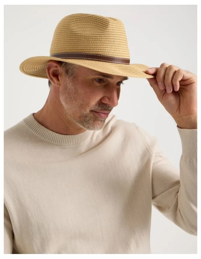 Regatta Crushie Panama Hat in Tan