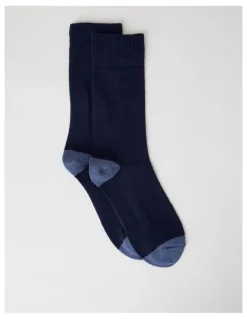 Regatta Merino Wool Boot Socks in Navy and Royal Blue