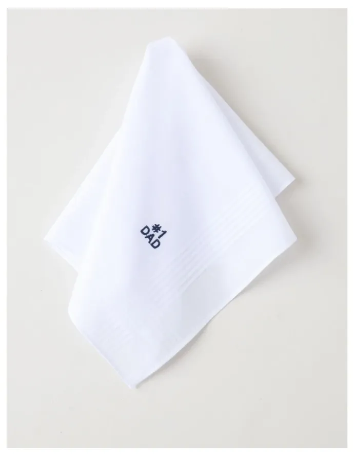 Regatta 3pk Hankies #1 Dad in Multi