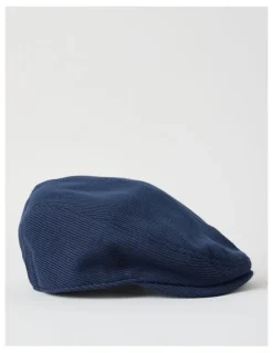 Regatta Ribbed Driving Cap Hat Navy