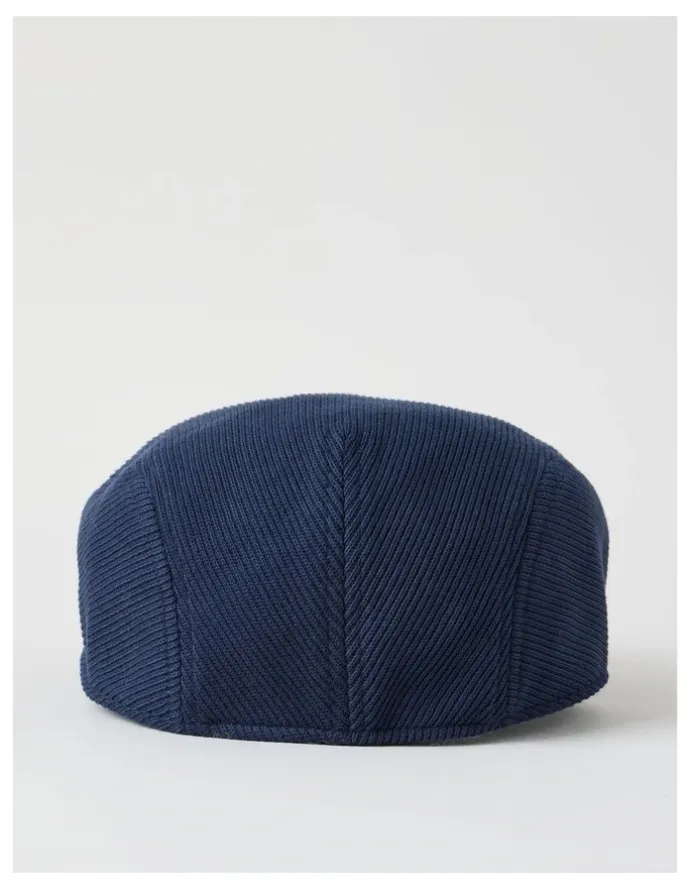 Regatta Ribbed Driving Cap Hat Navy